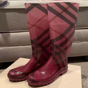 Women’s Burberry Rain Boots